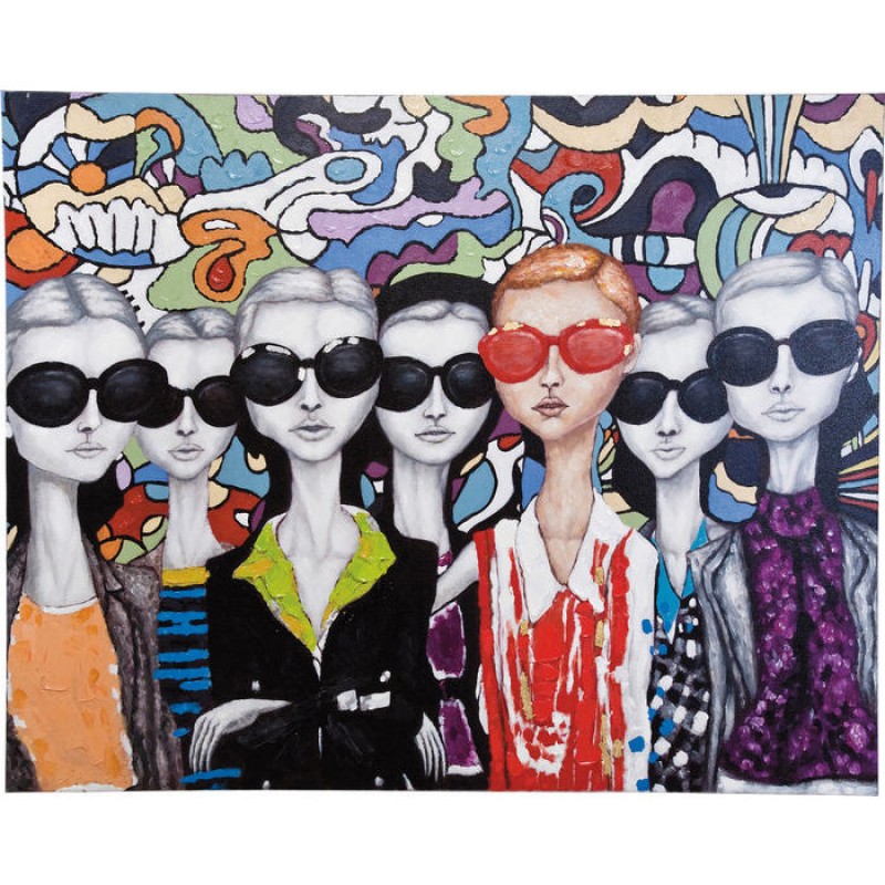 Oil Painting Sunglasses 120x150cm